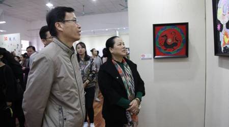球王会网页版举办2017届毕业生画展