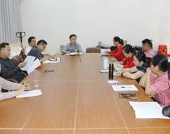 球王会网页版召开2021年科研课题开题会议同意两个项目开题