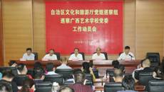 自治区文化和旅游厅党组巡察组对球王会网页版党委开展巡察工作动员会召开